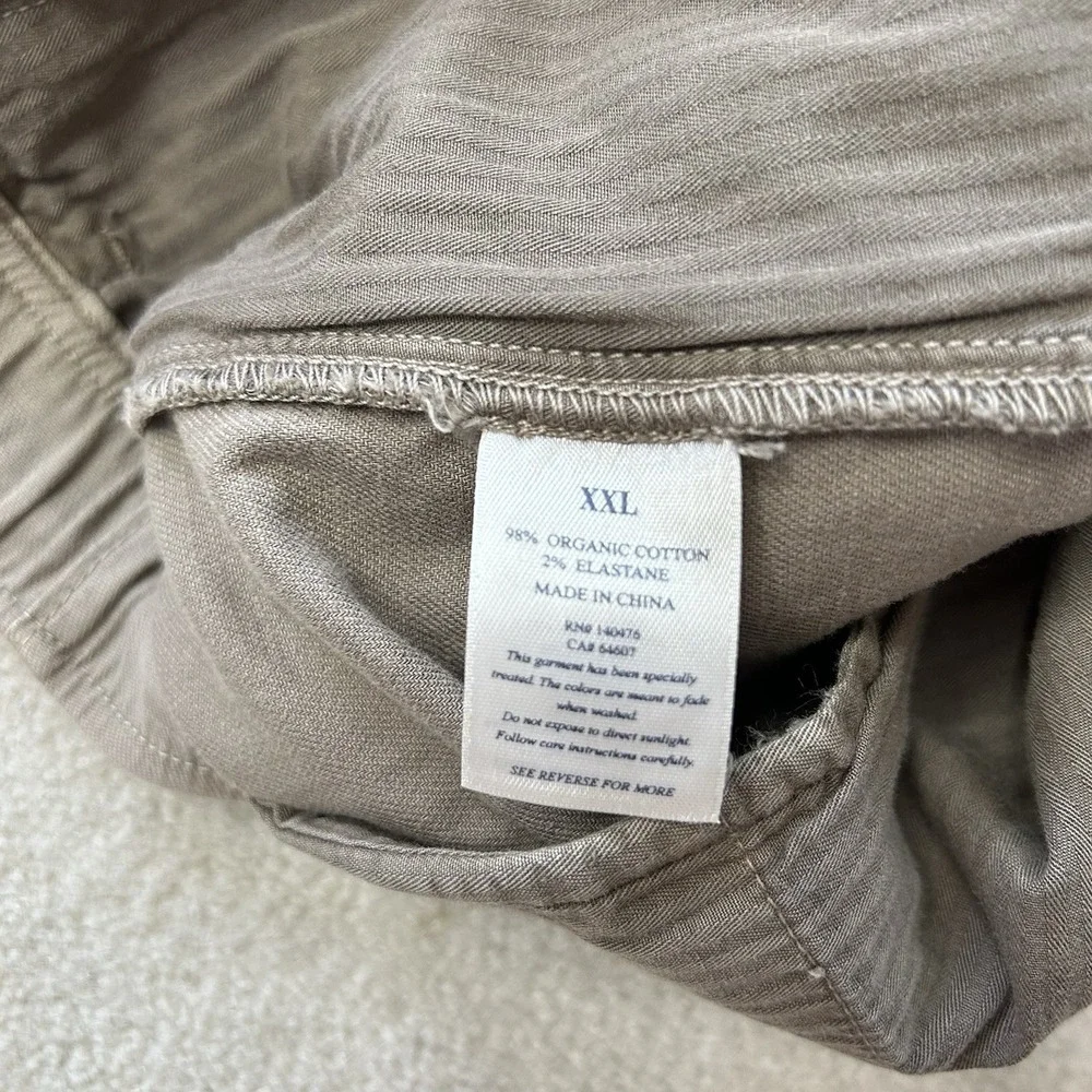 Faherty Essential Shorts Men 38 XXL Flat Front Elastic Waist 6.5